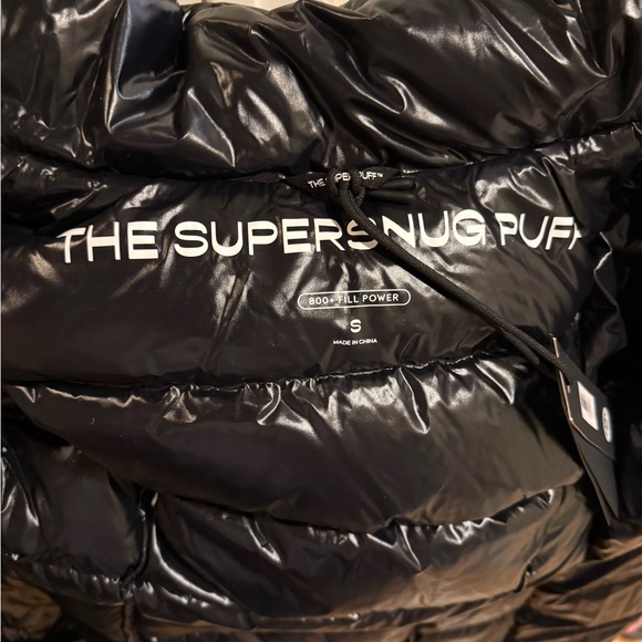 Aritzia The Super Puff™ The SuperSnug Puff™ Long - Hi-Gloss BLACK Small NWT - Picture 13 of 15